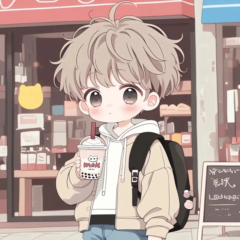 ảnh anime nam chibi phong cách nhật bản