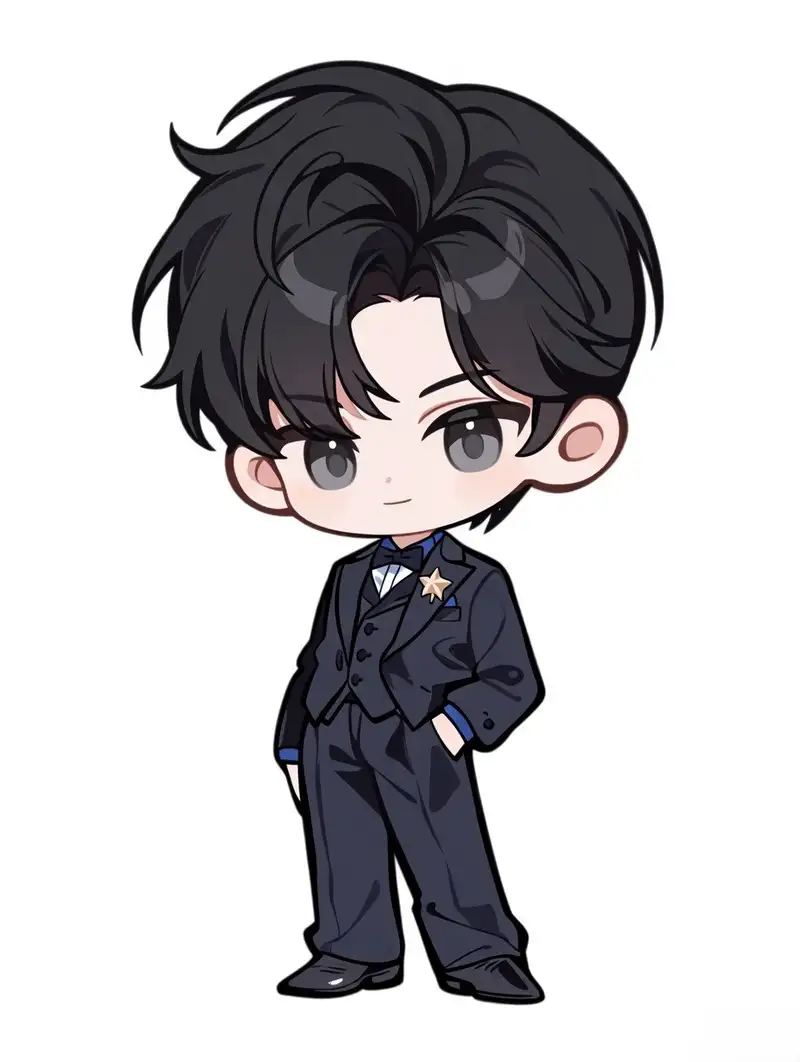 ảnh anime nam chibi tạo hình cute