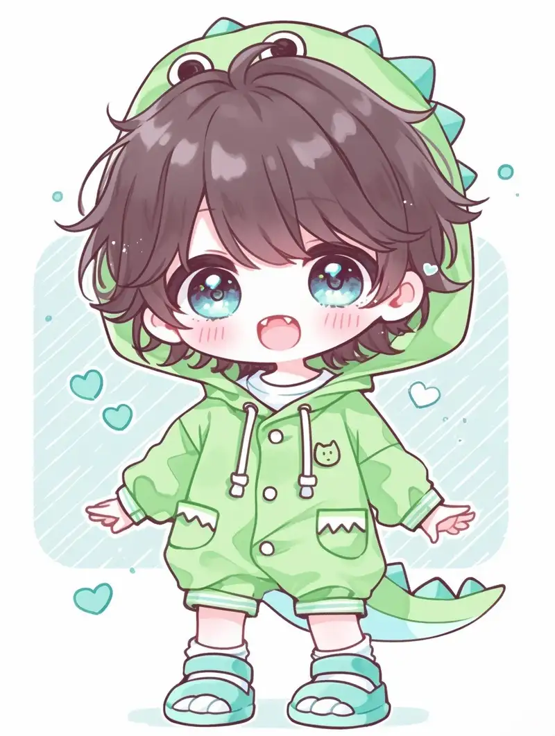 anime nam ảnh chibi cực ngầu