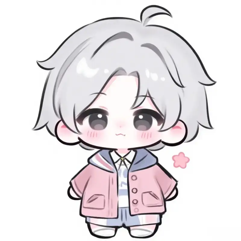 anime nam chibi ảnh phong cách dễ thương
