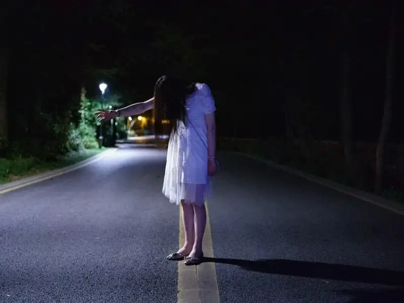 cosplay ma nữ anime kinh dị phong cách