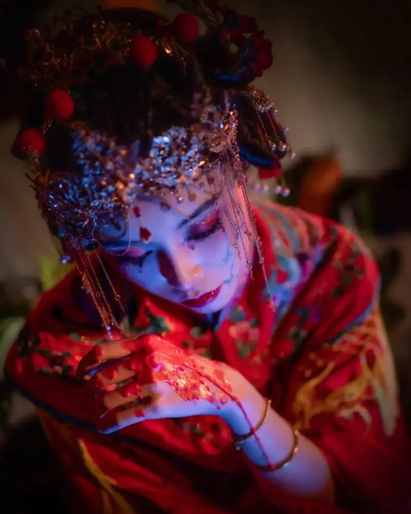 cosplay ma nữ phong cách huyền bí nghệ thuật