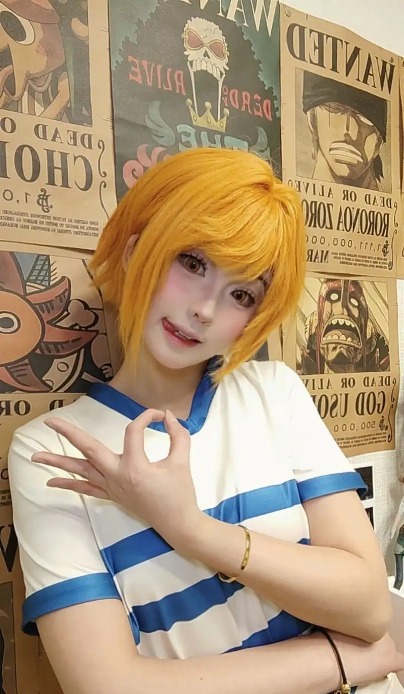 cosplay nami chuẩn nguyên tác anime nổi tiếng
