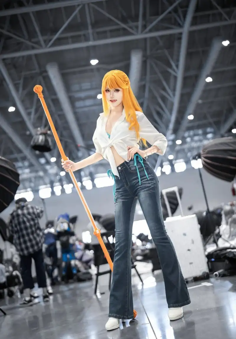 cosplay nami trong bộ trang phục anime đẹp