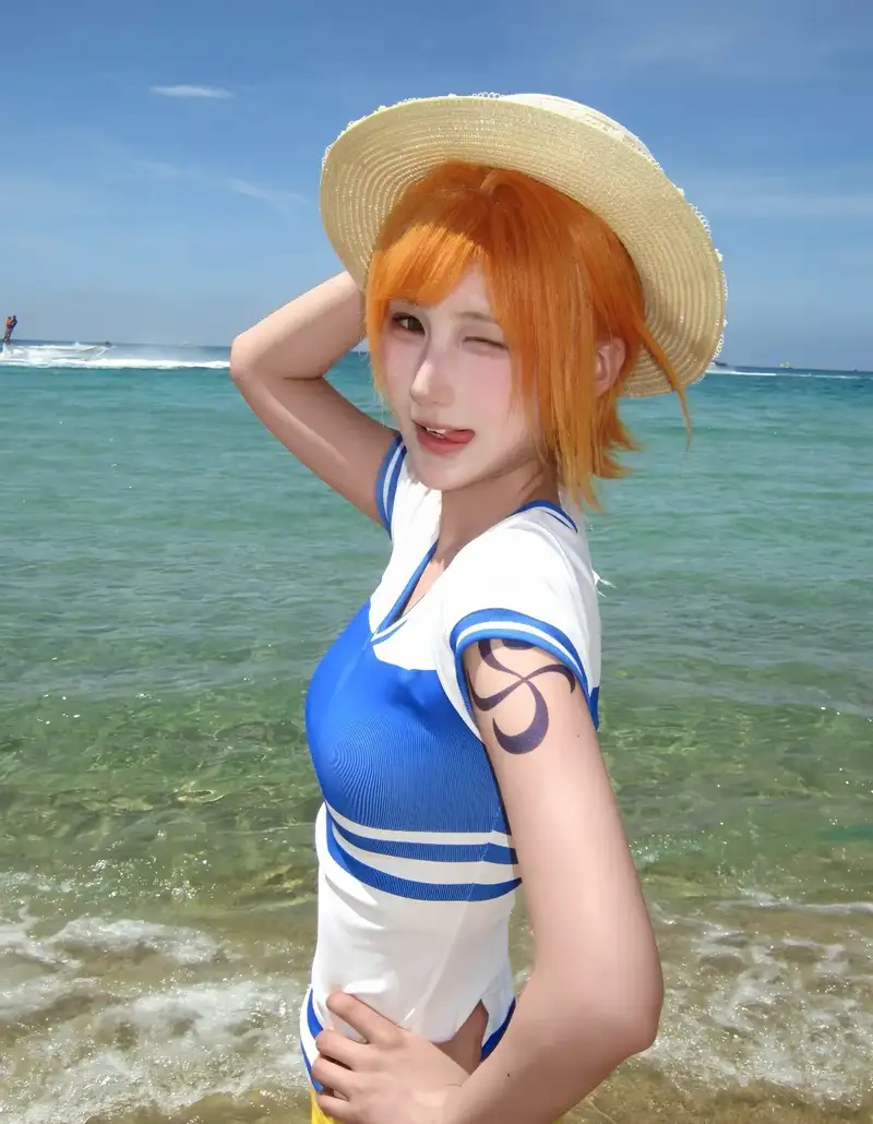 cosplay nami trong trang phục cực đẹp