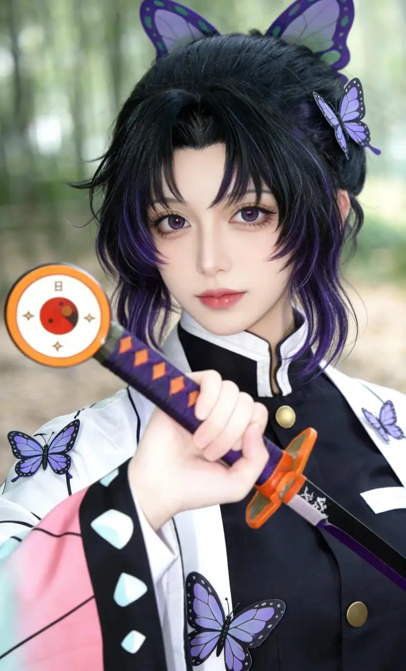 cosplay shinobu đẹp với phong cách dễ thương