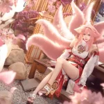 cosplay yae miko chuẩn nguyên tác Genshin Impact