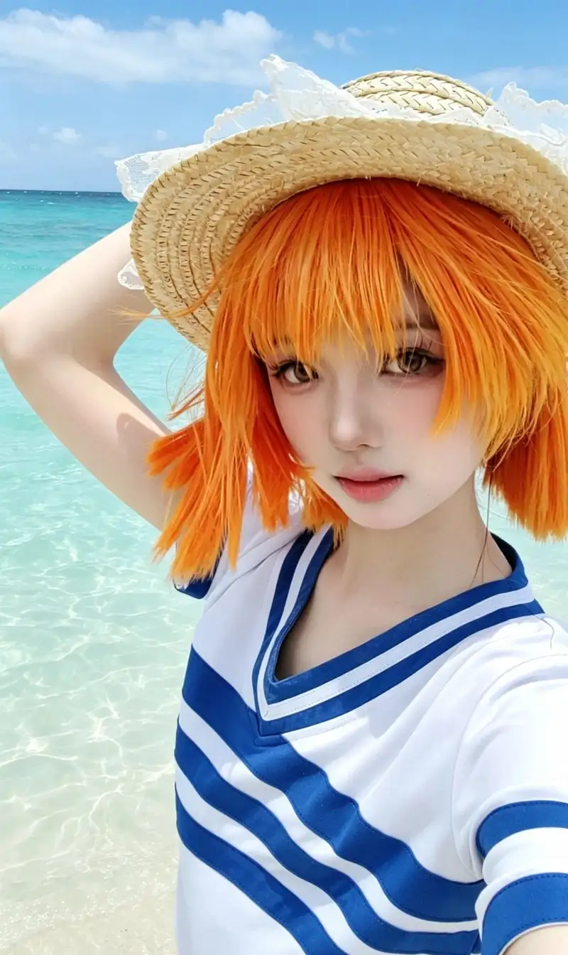 hình nền cosplay nami độ phân giải cao