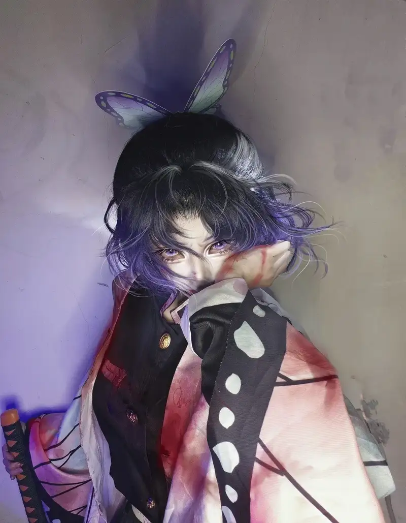 hình nền cosplay shinobu sắc nét chất lượng cao