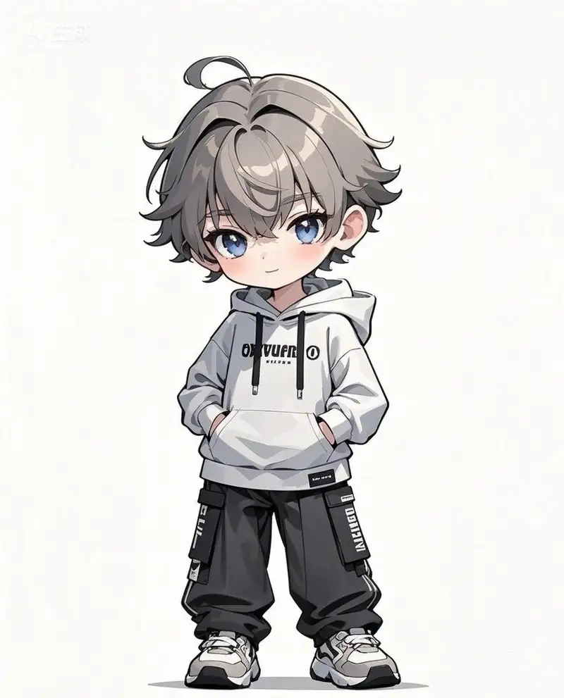 hình vẽ ảnh anime nam chibi siêu đáng yêu