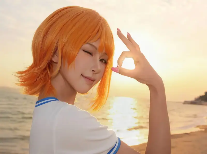nữ coser hóa thân cosplay nami ấn tượng